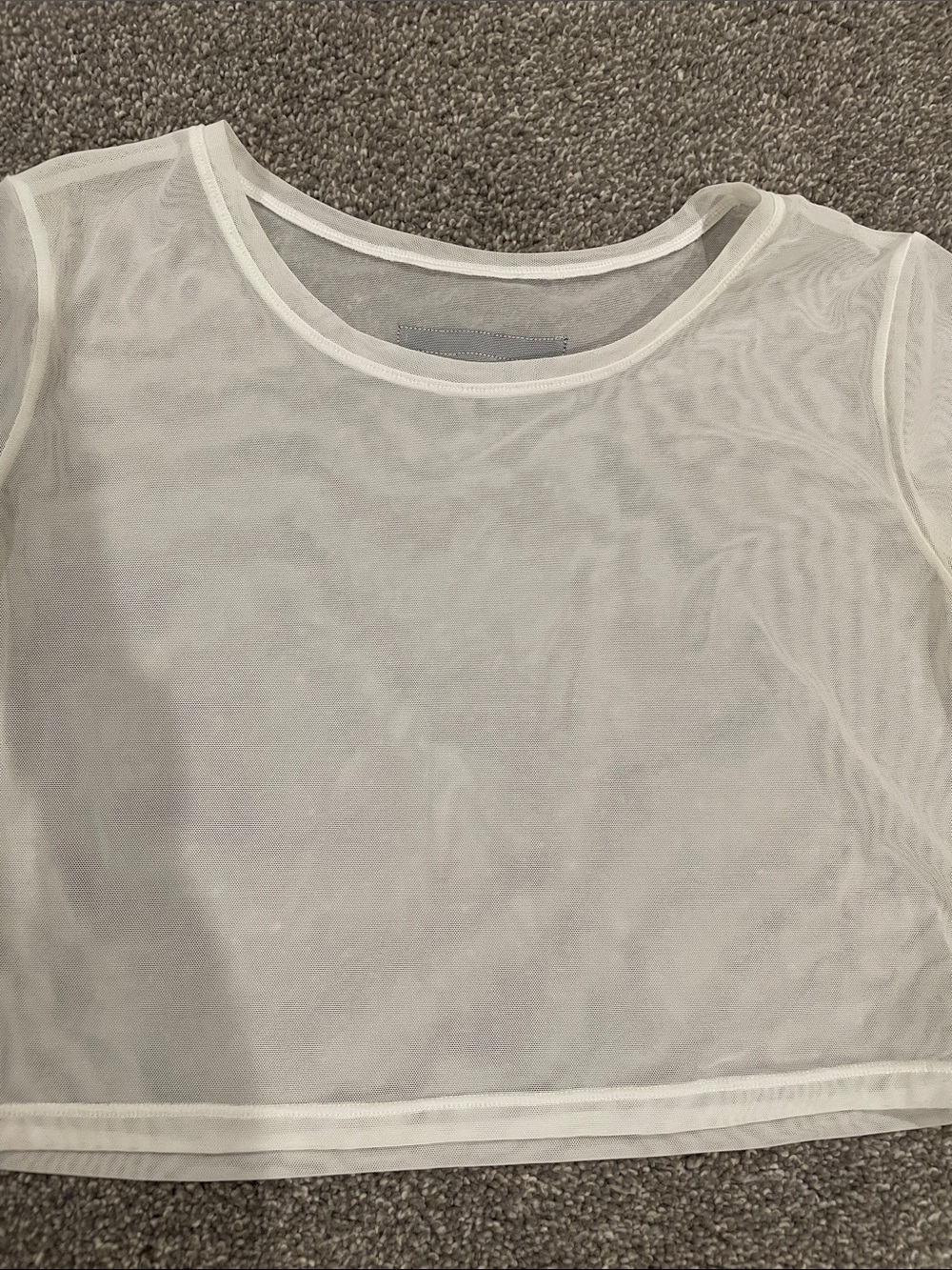 Alphalete Mesh Cropped Tee - Picture 2 of 4
